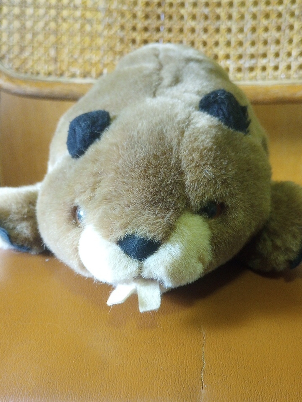RARE Billy Beaver Vintage Plush Hand Puppet. Applause 1986